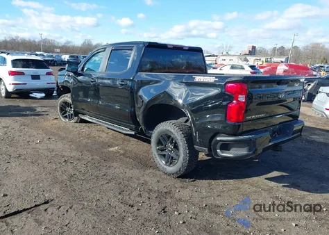 2025 Chevrolet Silverado 1500 4Wd Short Bed Lt Trail Boss from USA, damaged, VIN 3GCPKFEK7SG139188